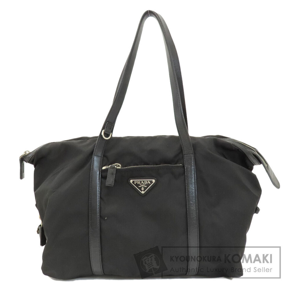 Prada Tessuto Saffiano Tote black